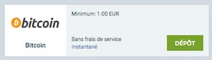 1xbet bitcoin paiement