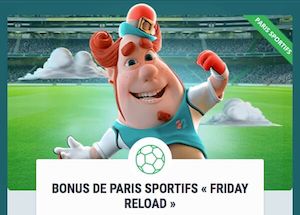 22bet bonus de rechargement vendredi