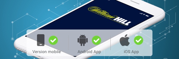 test application mobile william hill