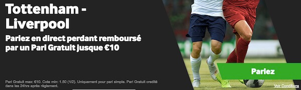 pari remboursé 10 euros betway premier league