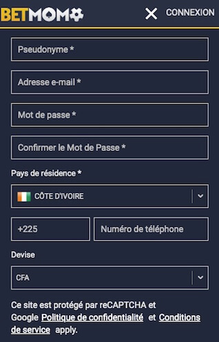 betmomo connexion