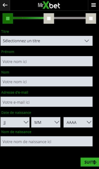 créer un compte sur mrxbet