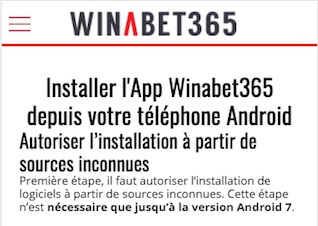 installer winabet365 apk