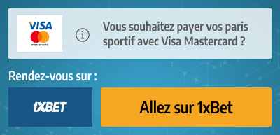 visa mastercard paiement pari