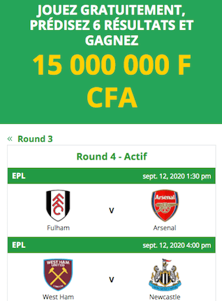 6 pronos premier bet jackpot