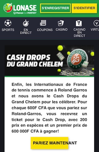 premier bet tennis cagnotte 