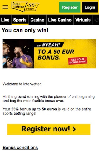 bonus code interwetten