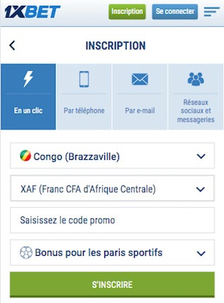 créer un compte congo brazzaville