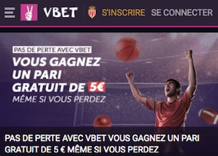 vbet freebet 5€ football