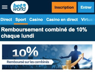 bet world pari combiné du jour lundi