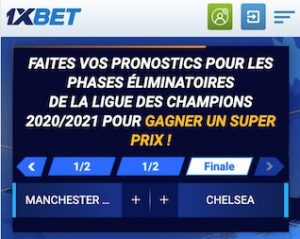 bookmaker 1xbet score exact