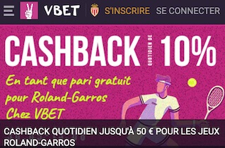 pari gratuit vbet tennis 2021