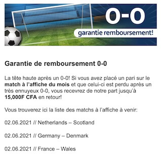 bet world pari remboursé france pays de galles