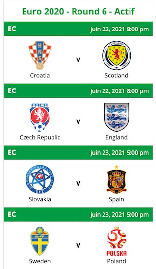 premier bet pari croatie ecosse