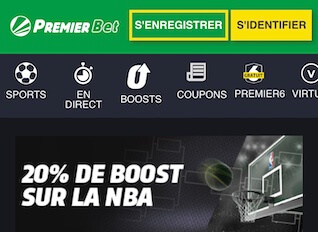 20% boost gains nba premierbet