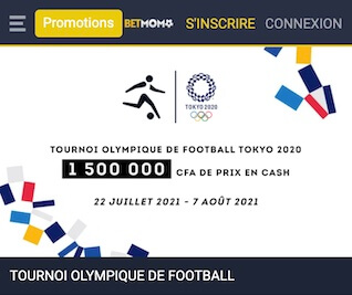 betmomo pari foot jeux olympiques