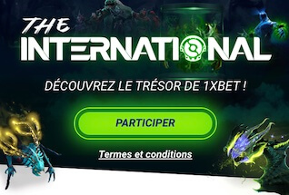mise esport 1xbet concours