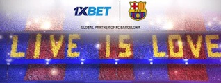 1xbet mise barcelone elche