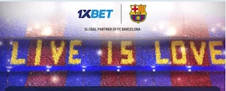 1xbet mise europa league barca