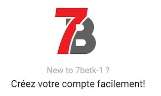 création d'un compte 7betk