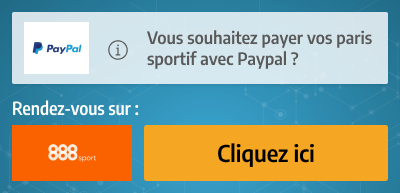 888sport avec paypal pari sportif