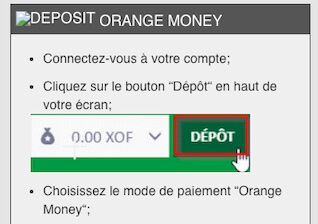 depot orange premier bet