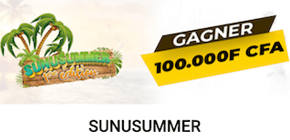 Tournoi Sunusummer 2023 du bookmaker sénégalais Sunubet