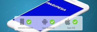 paripesa app android ios