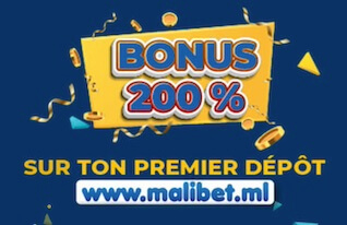 bonus 200% malibet