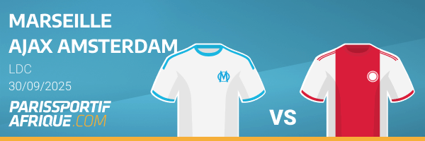 parier sur marseille - ajax amsterdam en ldc