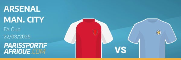 comparateur cotes arsenal - man city