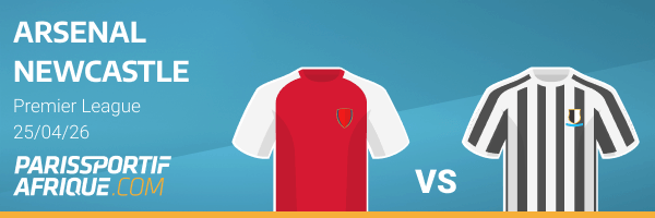 comparateur cotes arsenal - newcastle