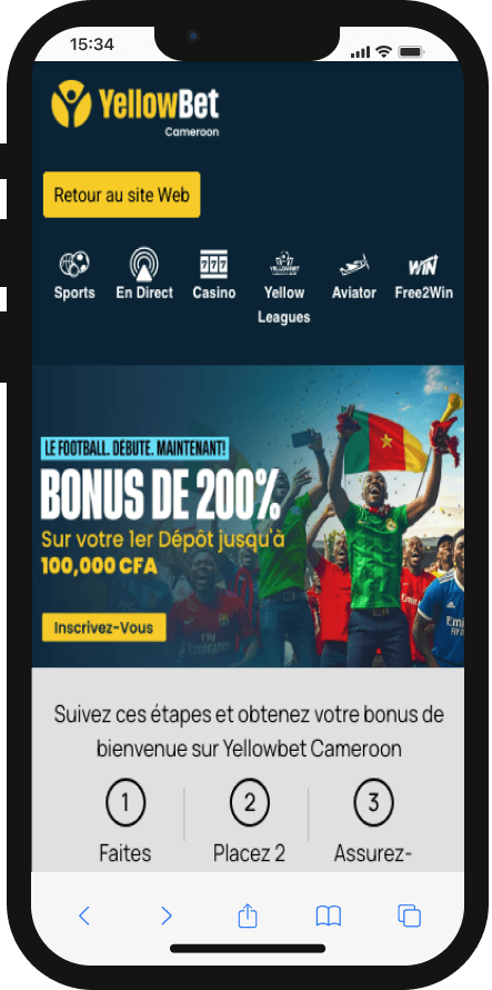 yellow bet cameroun apk