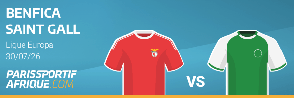 comparateur cotes benfica - saint gall