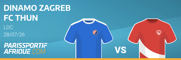 comparateur cotes dinamo zagreb - fc thun