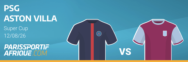 comparatif cotes psg - aston villa