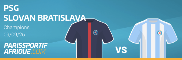 cotes comparateur psg slovan bratislava