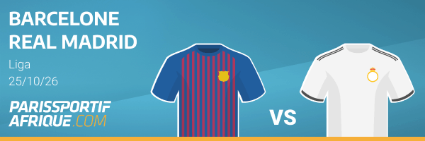 cotes barcelone - real madrid clasico