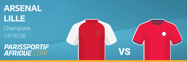 comparateur cotes arsenal - lille